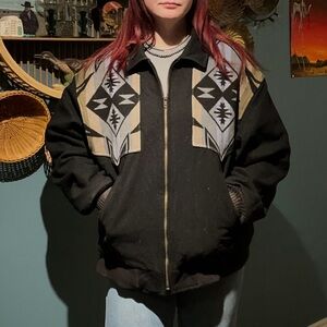 Vintage Pendelton western bomber jacket